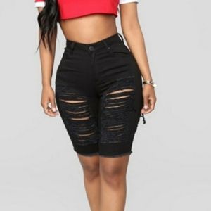 NWT Fashion Nova ultra high waist shorts 15 / 16